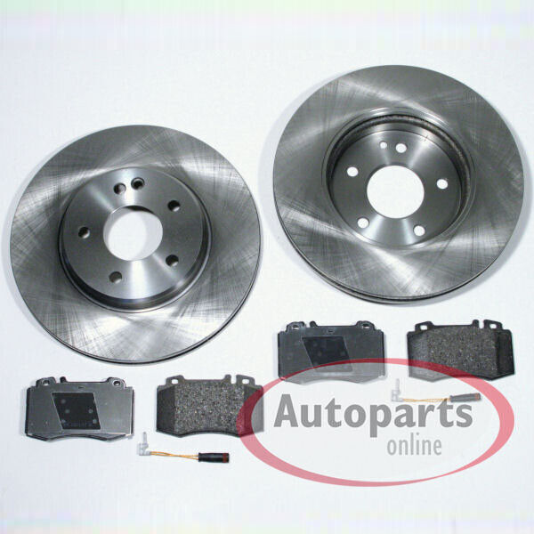 NEU 312mm + 300mm Bremsen Set vorne hinten für Mercedes E Klasse W211 S211 2002-2009