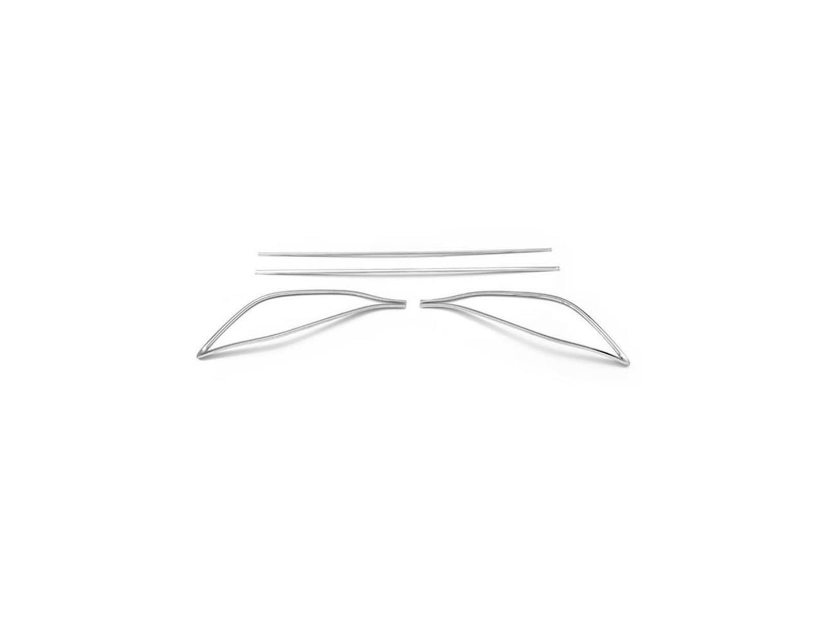NEU Auspuffblende Rahmen Abdeckung Diffusor Leiste für VW Golf 8 VIII HB ab 2020