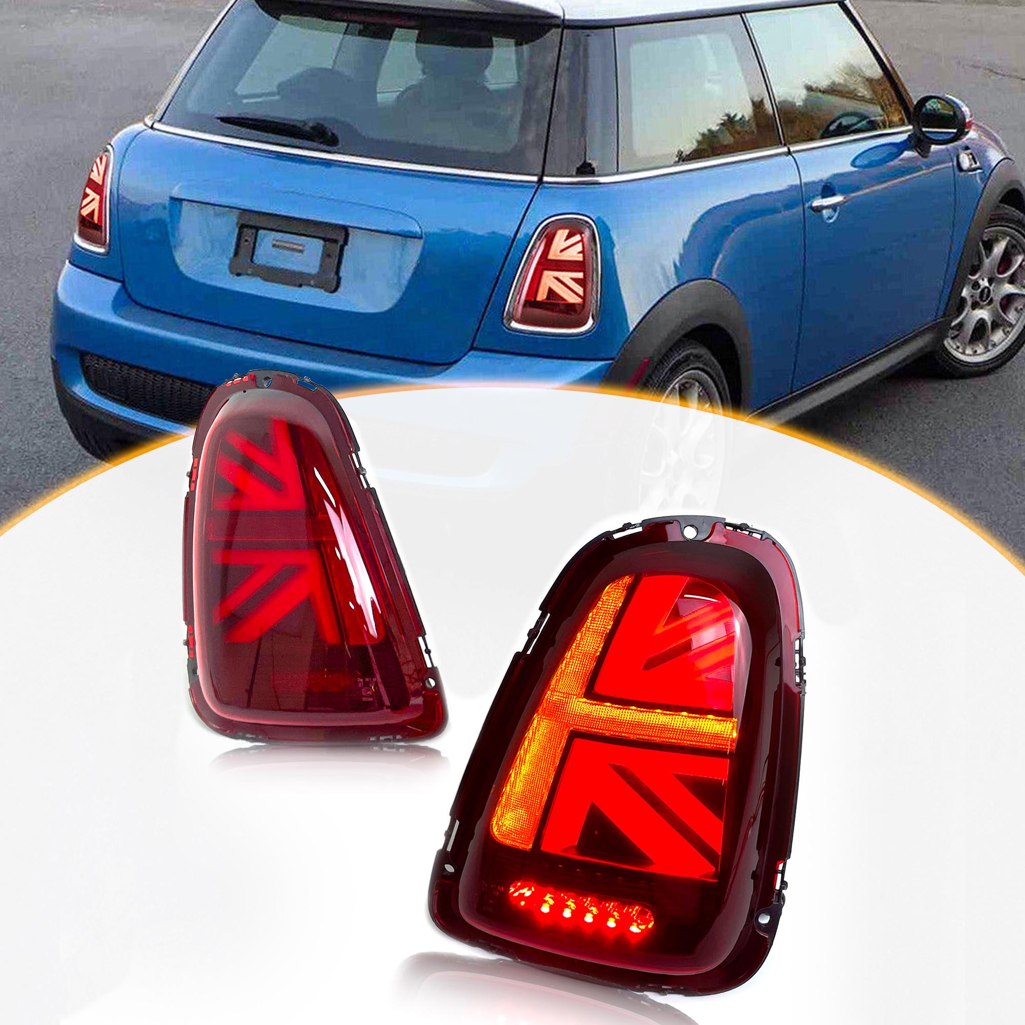 LED Rücklichter Rückleuchte für Mini Cooper S R56 R57 R58 R59 2007-2013 ...