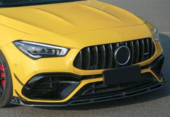 Vorne Stoßstange Rahmen Lüftungsgitter Schwarz für Mercedes C118 CLA45 AMG 2020+