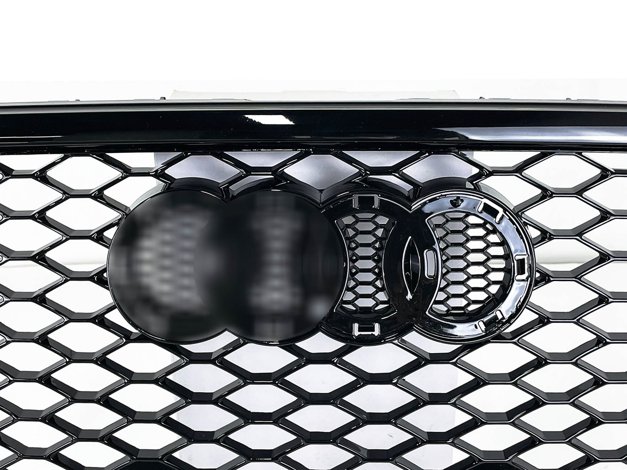 Grill Wabengrill Kühlergrill Schwarz für AUDI A4 B8 Limo Avant 2007-2011 fg197