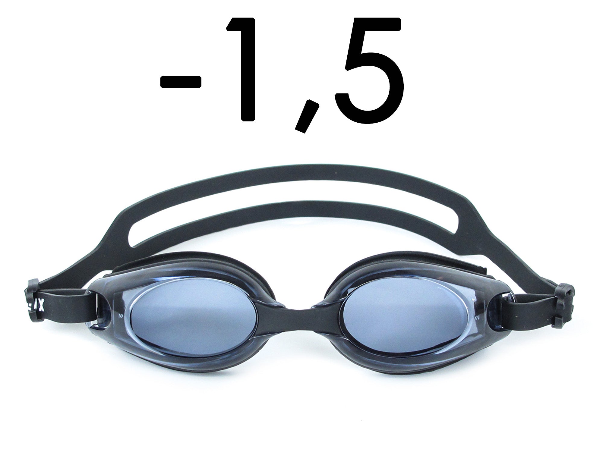 Schwimmbrille mit Sehstärke Antibeschlag UV-Schutz Goggles -1,5 bis -8,0 sg2