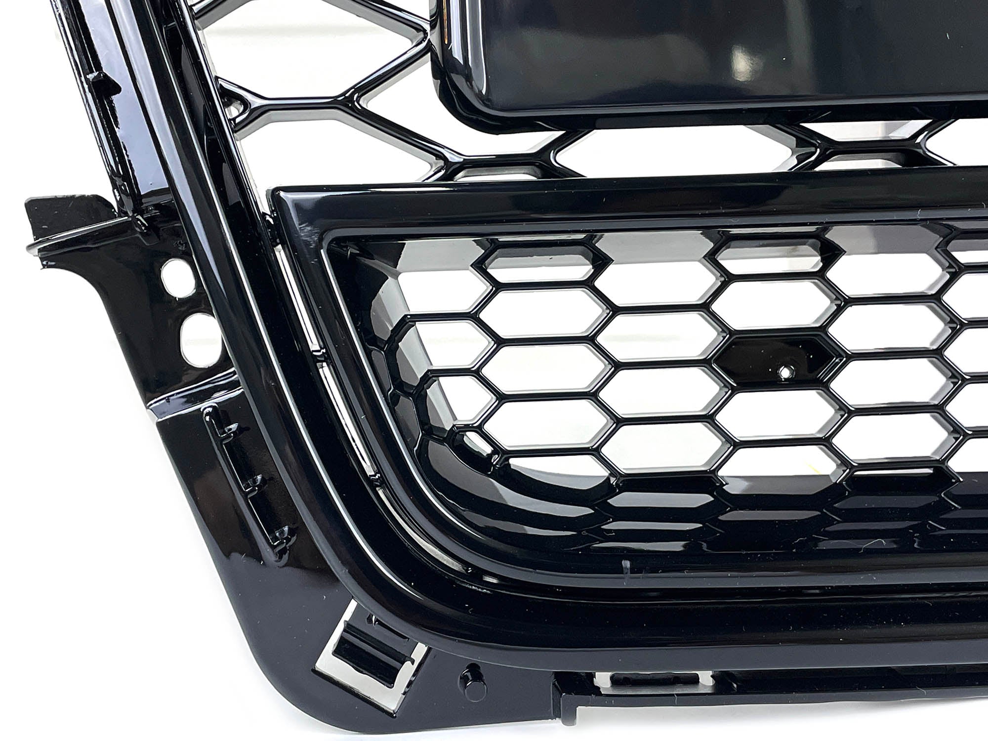 Grill Wabengrill Kühlergrill Schwarz für AUDI A4 B8 Limo Avant 2007-2011 fg197
