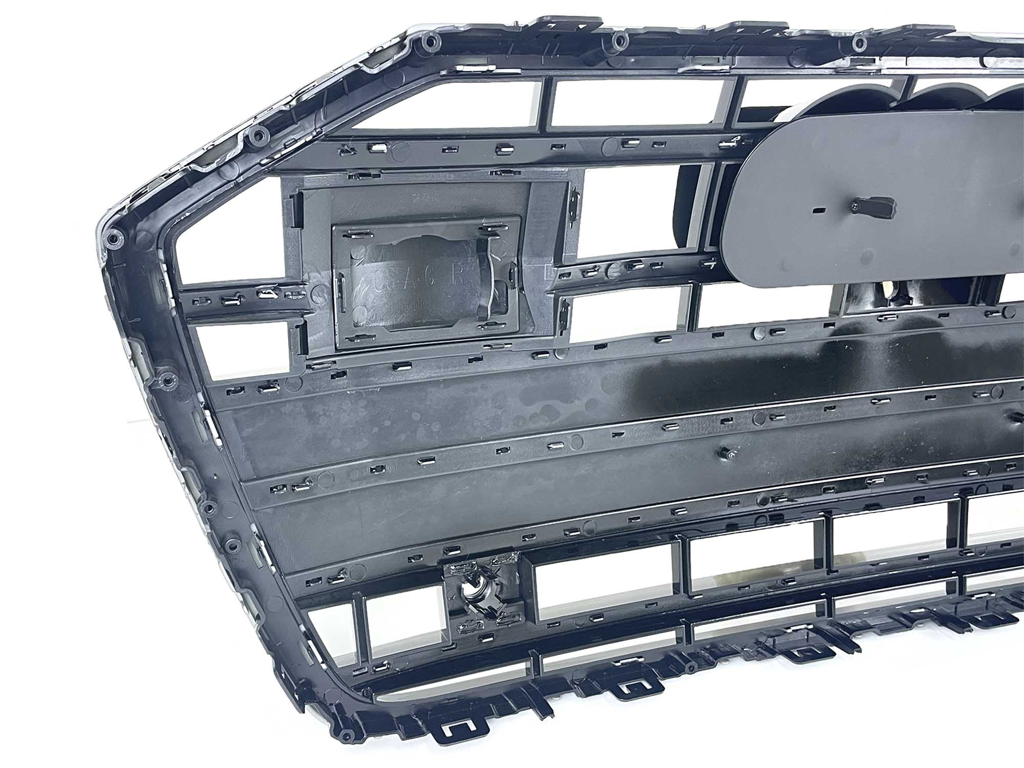 Schwarz Kühlergrill Grill für Audi A6 S6 C8 S Line mit ACC 2018-2023 fg321