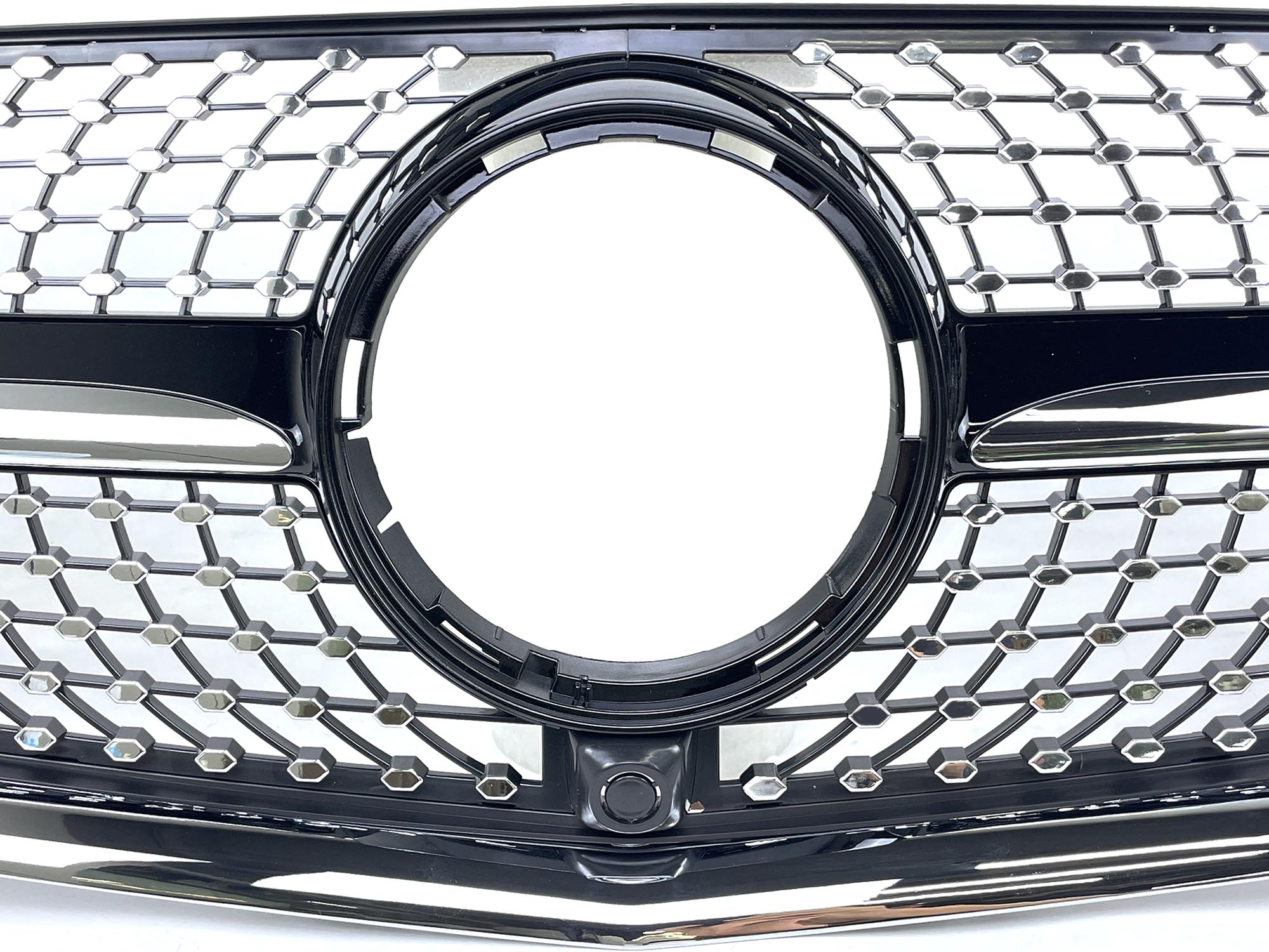 Diamant Kühlergrill Front Grill Schwarz für Mercedes Benz V-Klasse W447 V250 V260 14-19