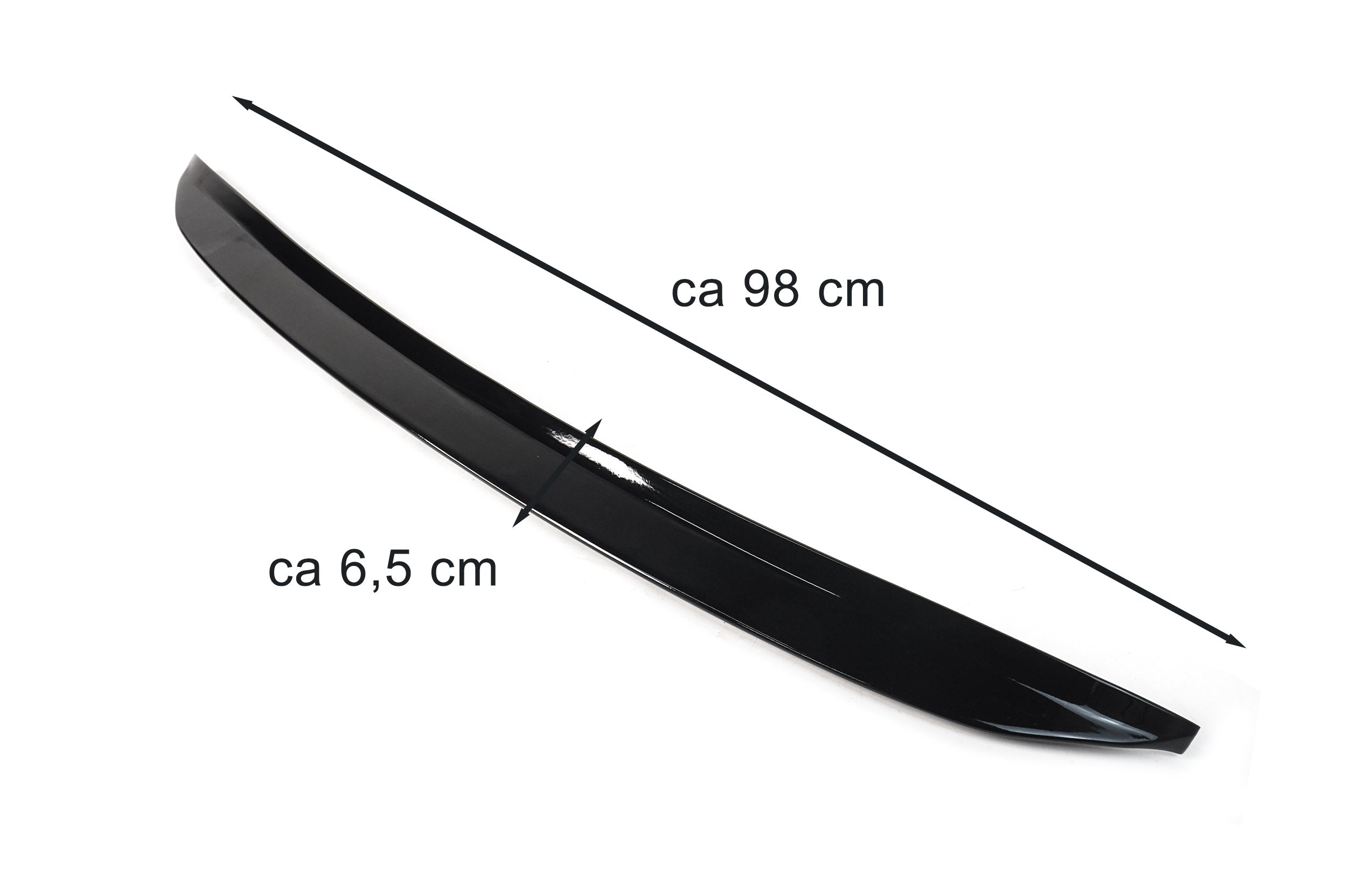 Dachspoiler Spoiler Heckspoiler Schwarz Glanz für Mercedes Benz GLC X253 SUV 15-22