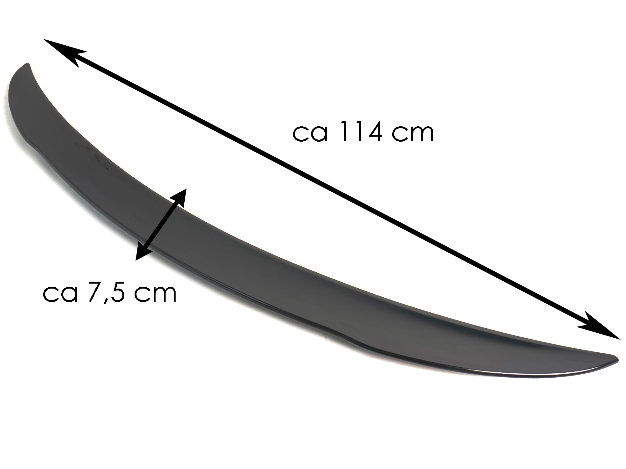 Schwarz Heckspoiler Spoiler Lippe Spoilerlippe für Mercedes CLA W118 C118 CLA45
