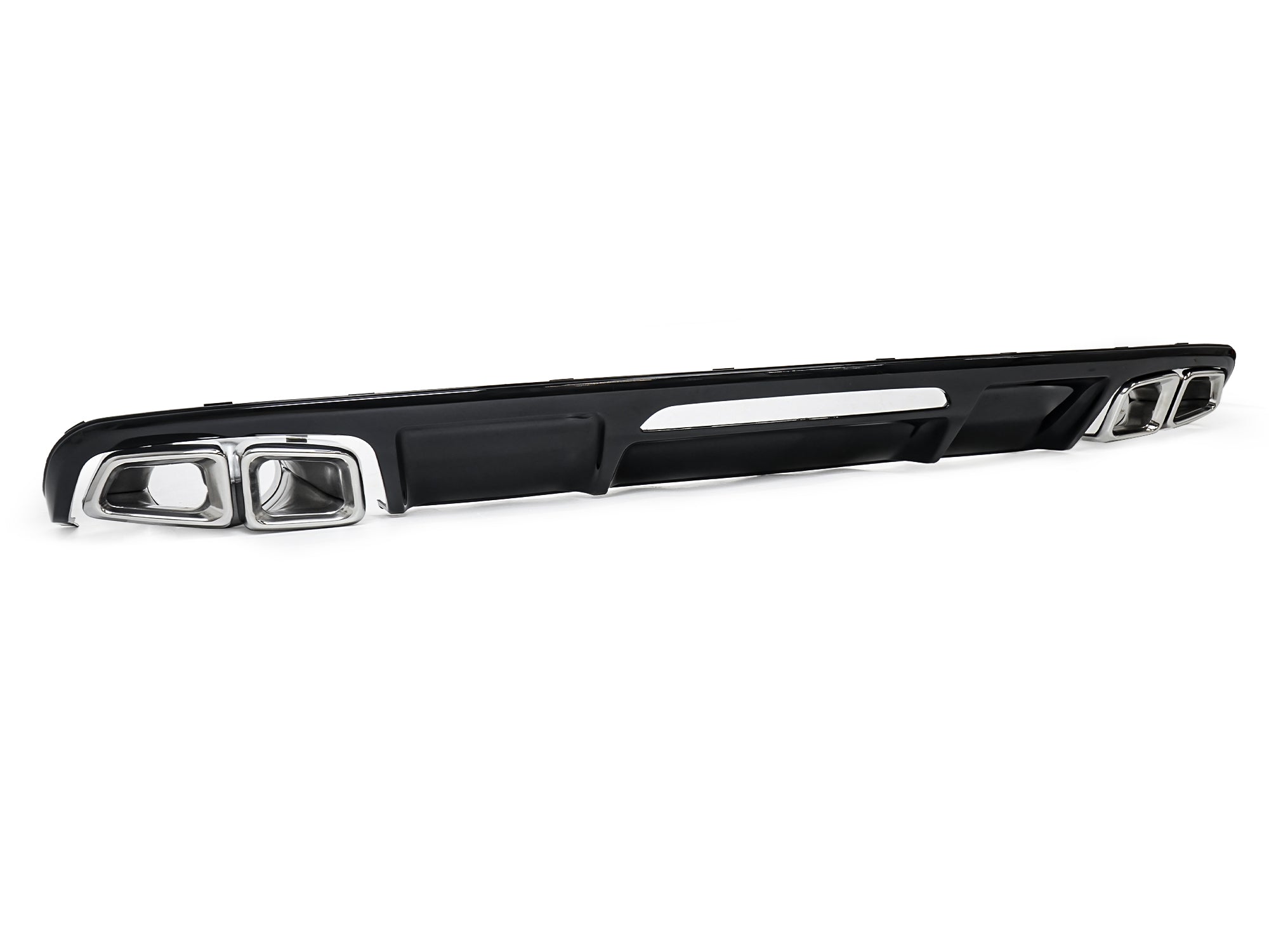 Heckdiffsor Endrohre Chrom für Mercedes CLS W218 C218 AMG Line 2011-2017