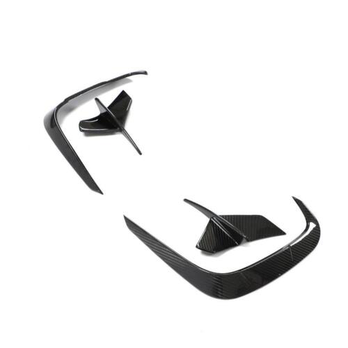 NEU 100% Echt Carbon Heck Stoßstange Splitter Canard Flossen Flaps Passend für 8er G14 G15 M850i 2018-2020