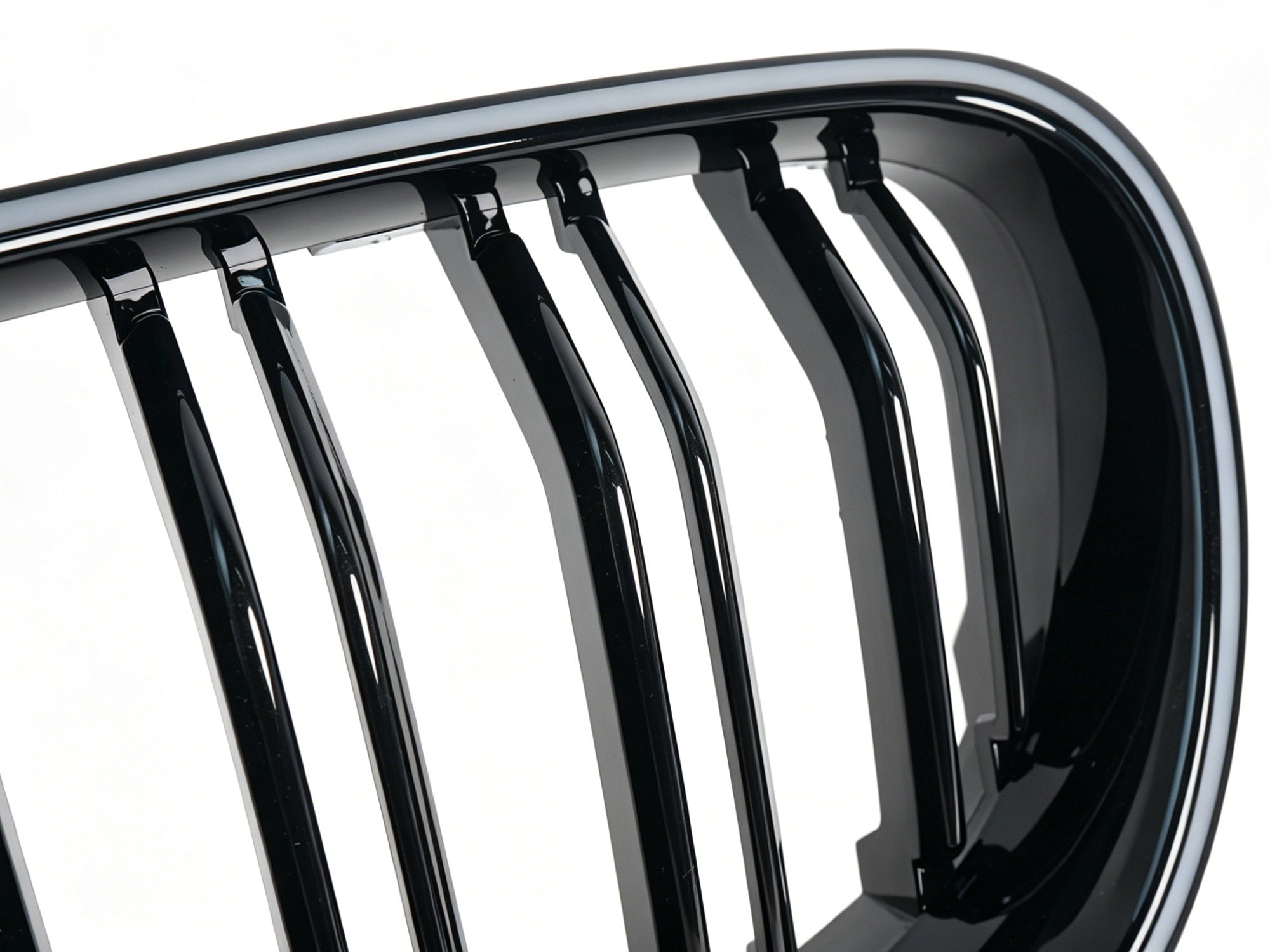 Schwarz LED Kühlergrill Grill Frontgrill für BMW 5er F10 F11 2011-2017