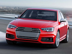 Schwarz Nebelscheinwerfer Blenden Gitter für Audi A4 B9 S-Line ohne ACC 15-19