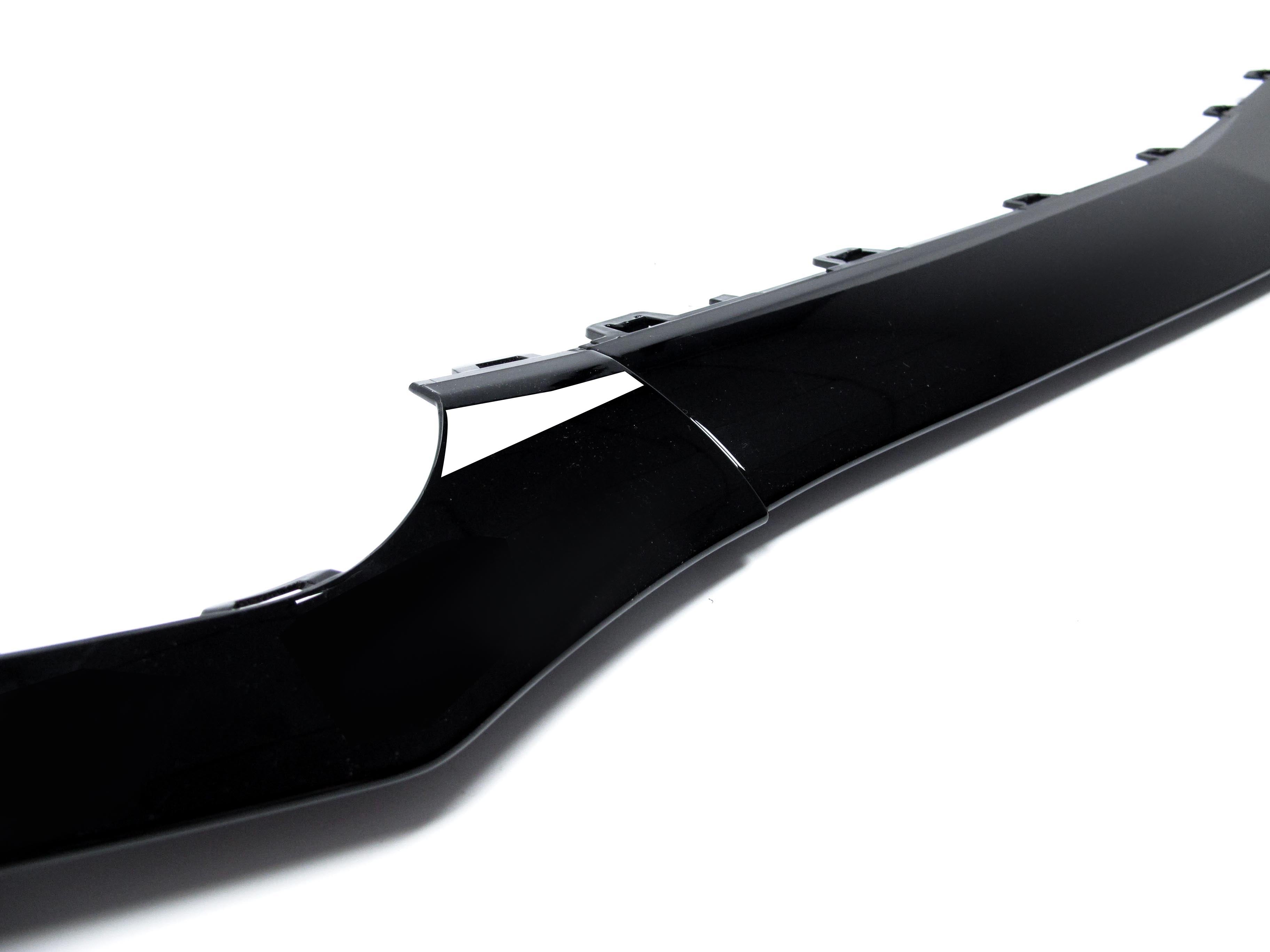 Schwarz Front Stoßstange Frontspoiler Frontlippe für Mercedes Benz CLS W218 2014-2018 di109