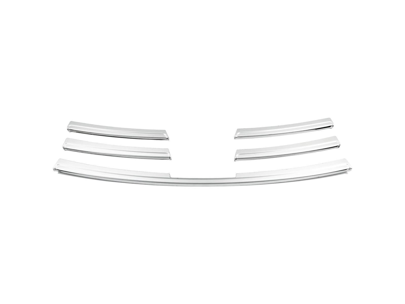 Für Renault Trafic 3 Kühlergrill Leisten 2015-2019 5 tlg Edelstahl Grillleisten