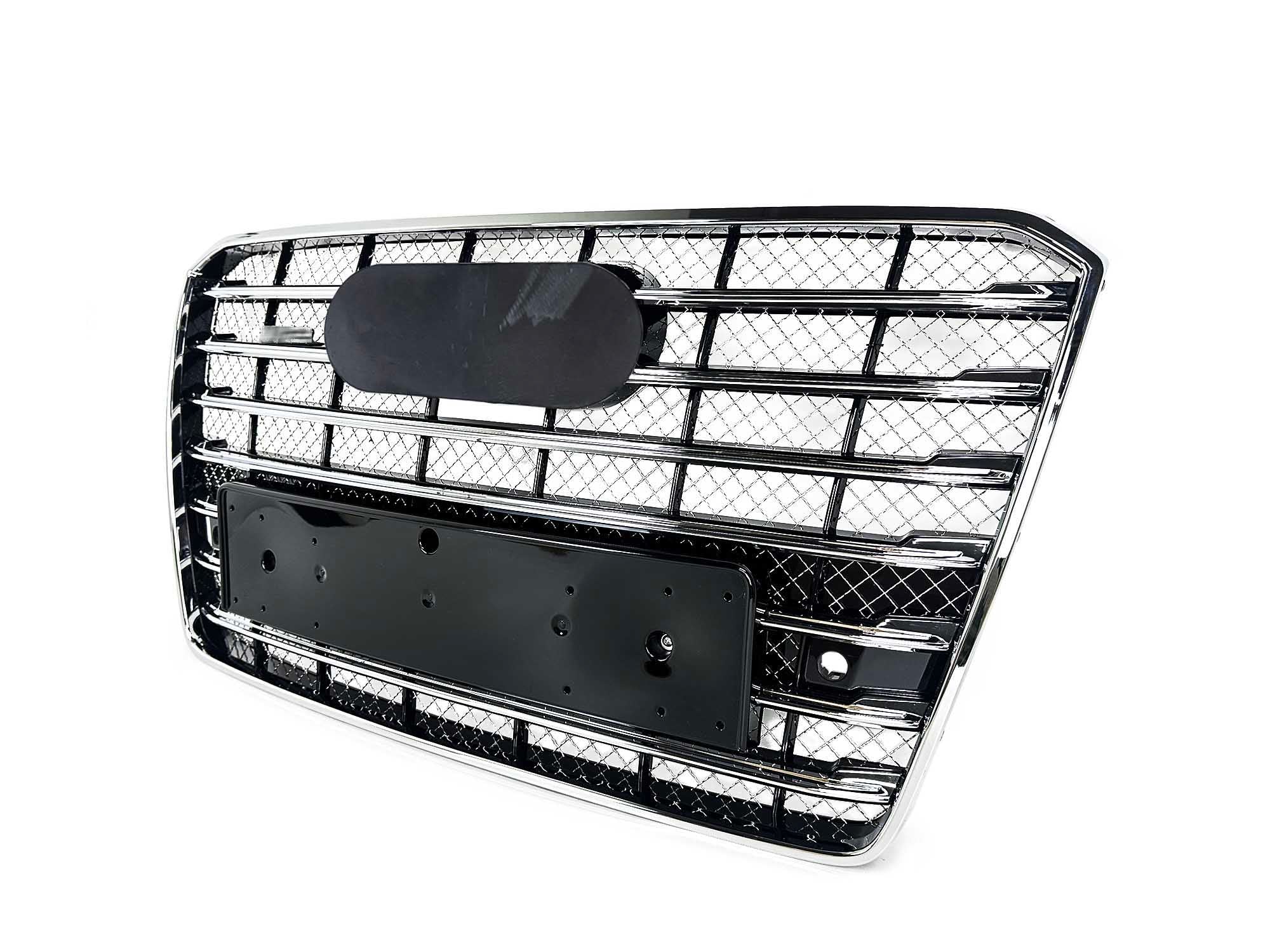 Sport Chrom Front Grill Kühlergrill Für Audi A8 D4 4H MOPF 2014-2017 fg342