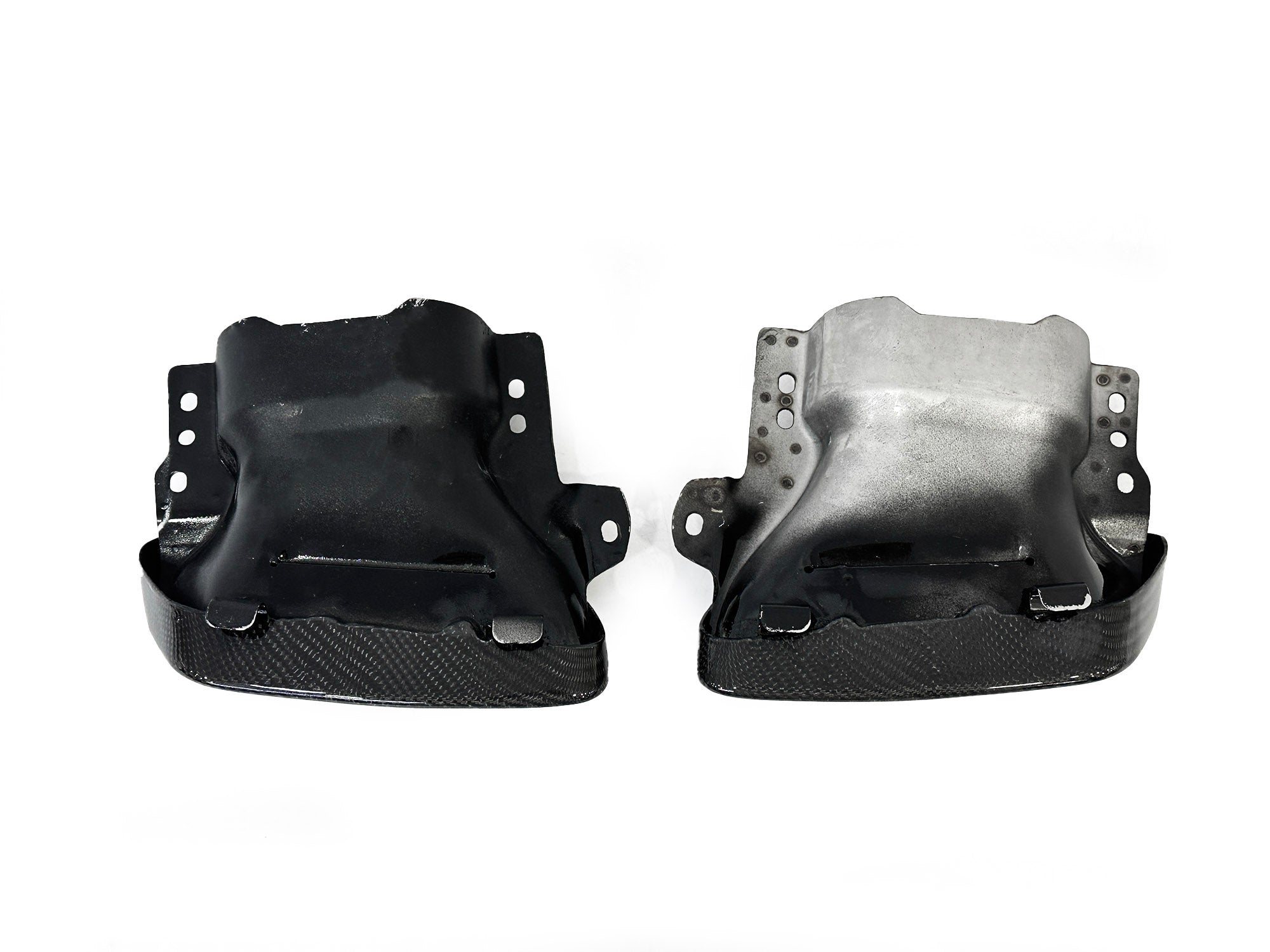 NEU Schwarz Carbon Auspuffblenden für Mercedes Benz W176 A45 AMG CLA 45 AMG C117 GLA45 AMG et249