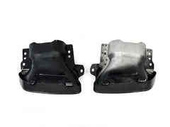NEU Schwarz Carbon Auspuffblenden für Mercedes Benz W176 A45 AMG CLA 45 AMG C117 GLA45 AMG et249