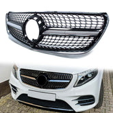 Diamantgrill Kühlergrill Grill für Mercedes Benz V-Klasse W447 2014-2019 vor Mopf