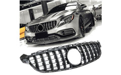 SpeedyParts Kühlergrill Front Grill  für W205 NUR C63 PRE-FACELIFT