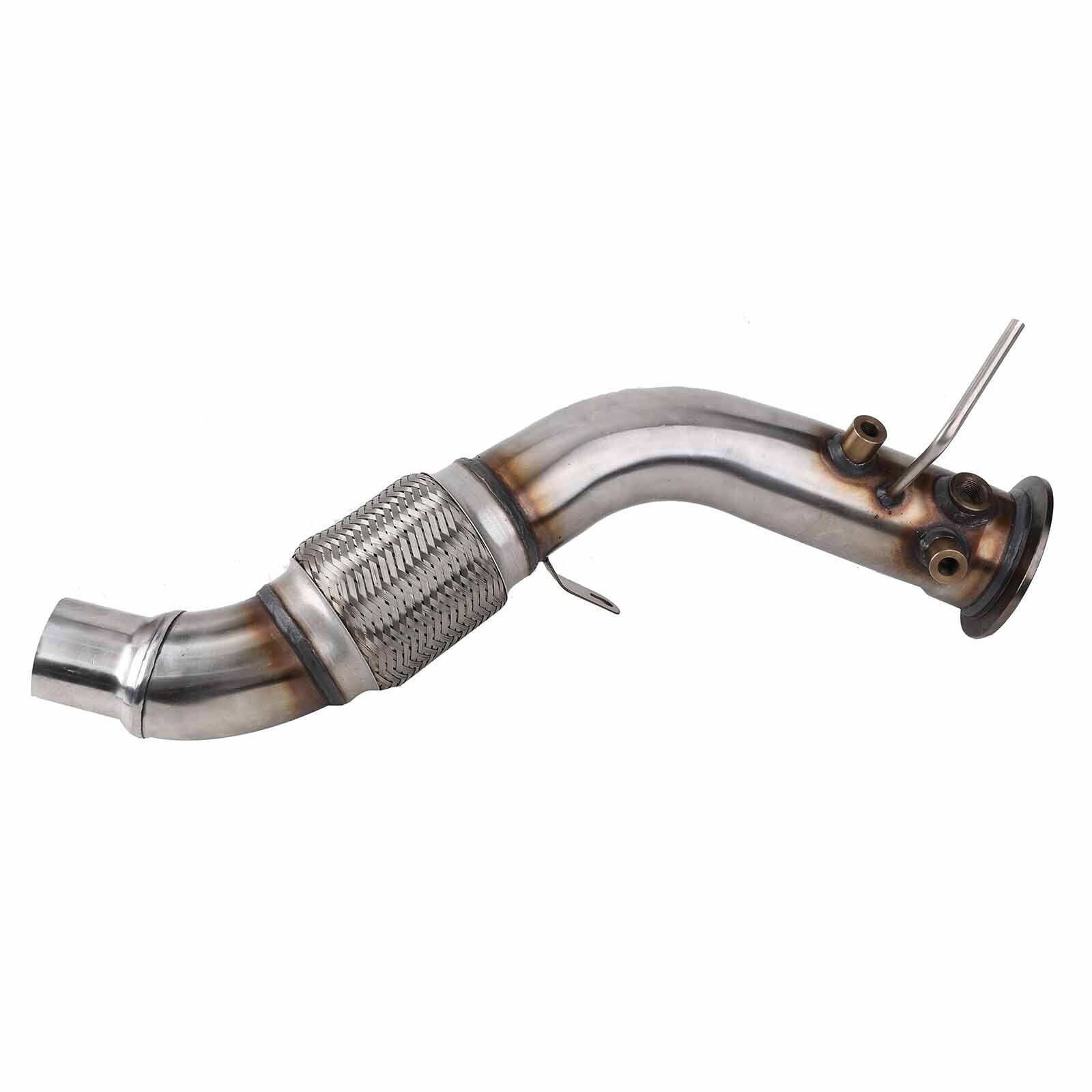 Edelstahl Downpipe Hosenrohr 3 Zoll 76mm für Bmw 5er E60 E61 530d 530xd