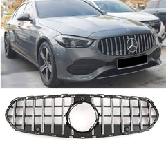Kühlergrill Grill Glanz Schwarz / Chrom für Mercedes-Benz W206 S206 Avantgarde & Serienausstattung Bj. ab 2021