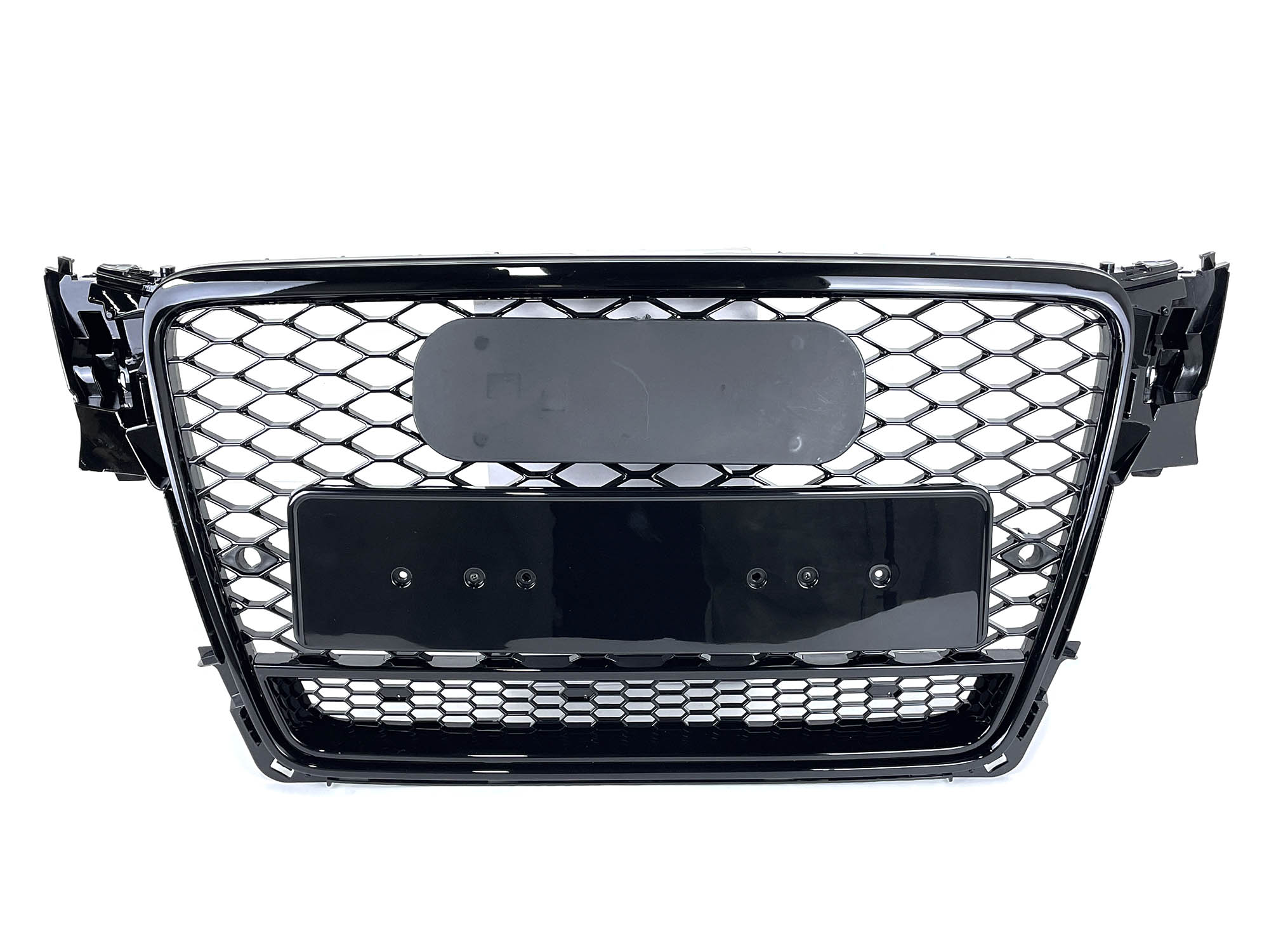Grill Wabengrill Kühlergrill Schwarz für AUDI A4 B8 Limo Avant 2007-2011 fg197