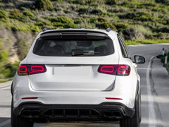 Dachspoiler Spoiler Heckspoiler Schwarz Glanz für Mercedes Benz GLC X253 SUV 15-22