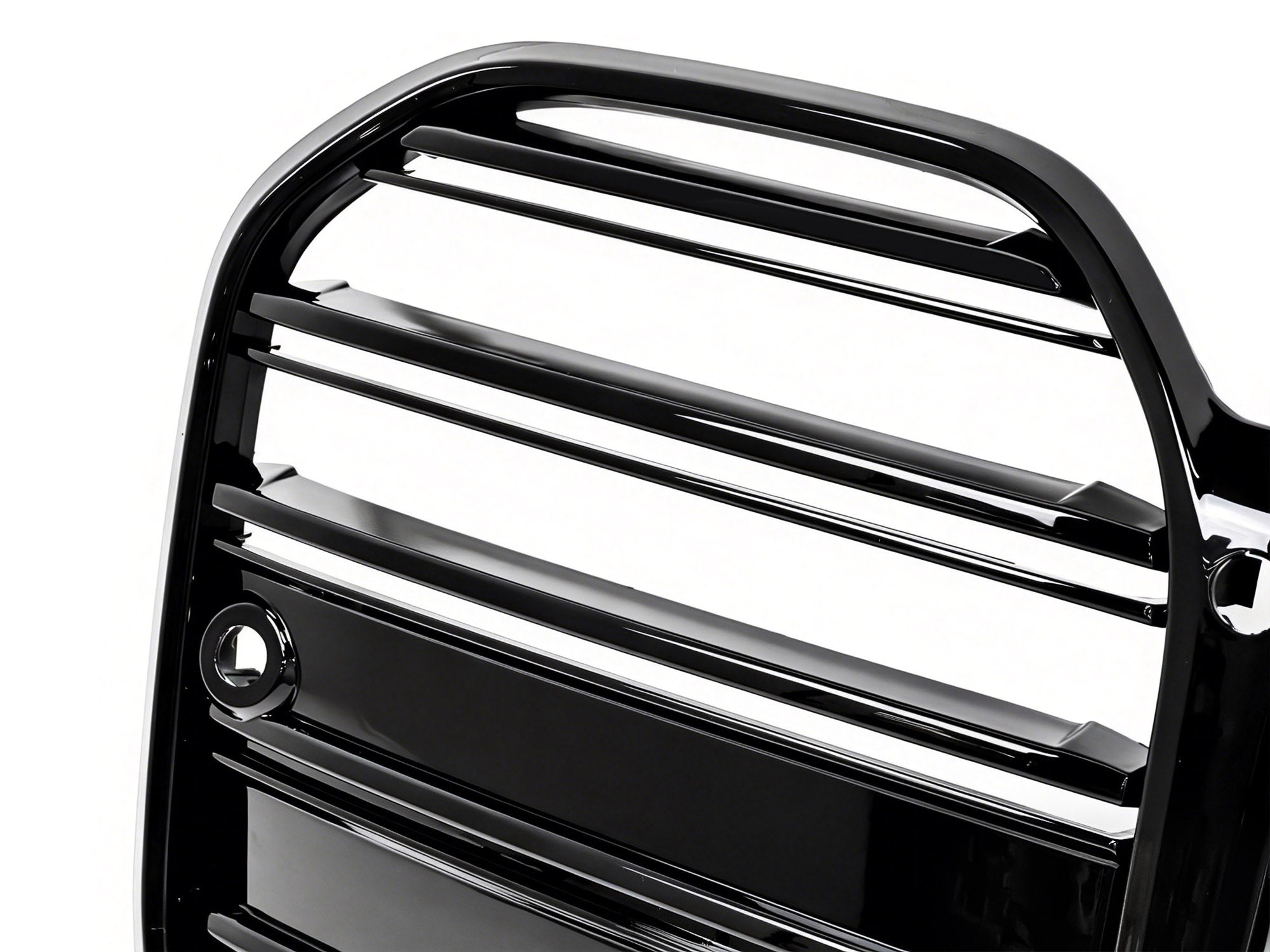 Schwarz Doppelsteg Kühlergrill Grill Frontgrill für BMW 4er G22 G23 mit ACC ab 2020