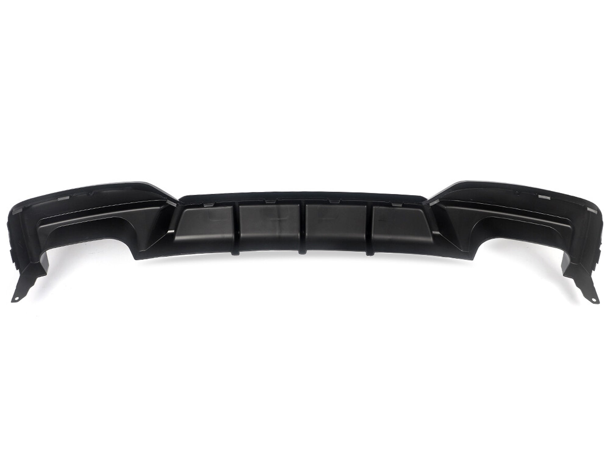 Schwarz Glanz Diffusor Heckdiffusor für BMW 6er F06 F12 F13 M Paket 2011-2018 OHNE ABE