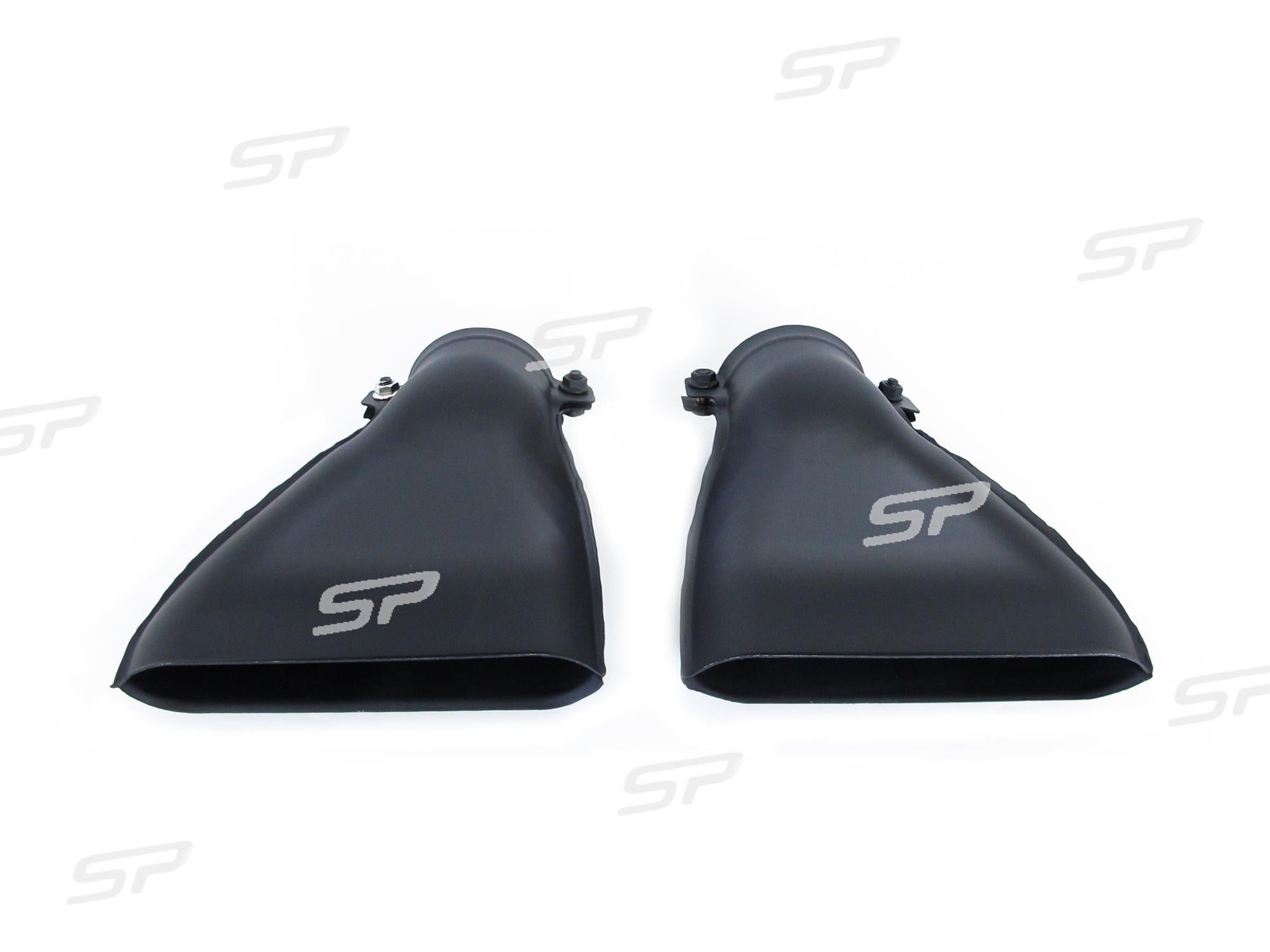 Diffusor Heckdiffusor + Auspuffblenden Chrom für AUDI A6 C8 Limo Avant S-Line ab 2018 di162