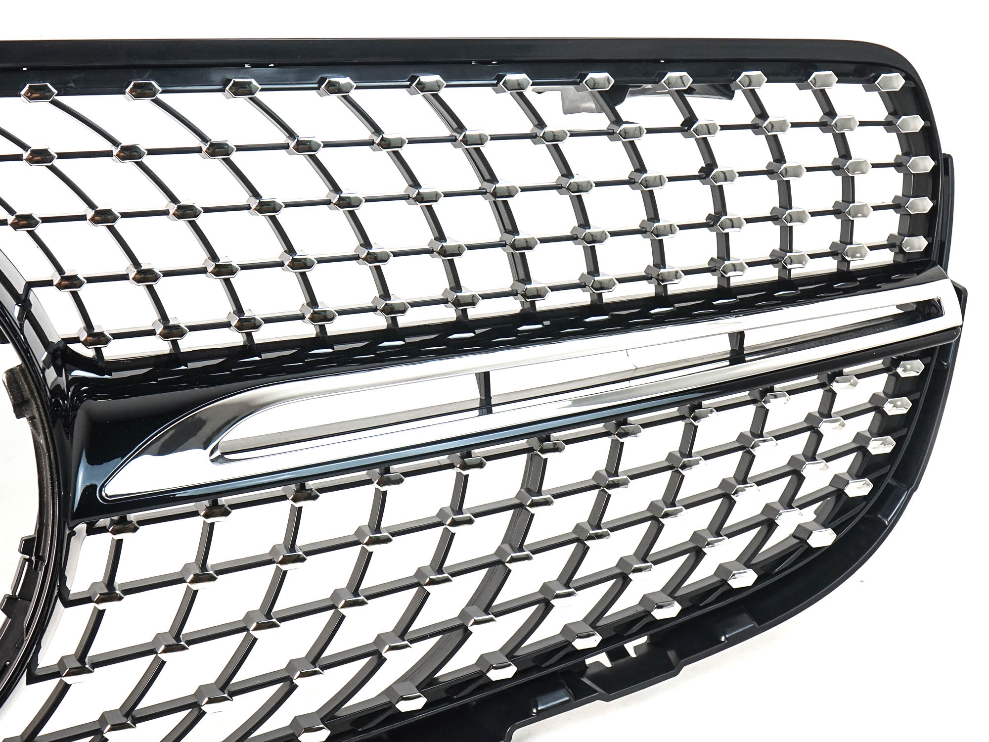 Diamantgrill Kühlergrill Front Grill für Mercedes Benz GLC X253 GLC43 AMG 2015-2019 pz143