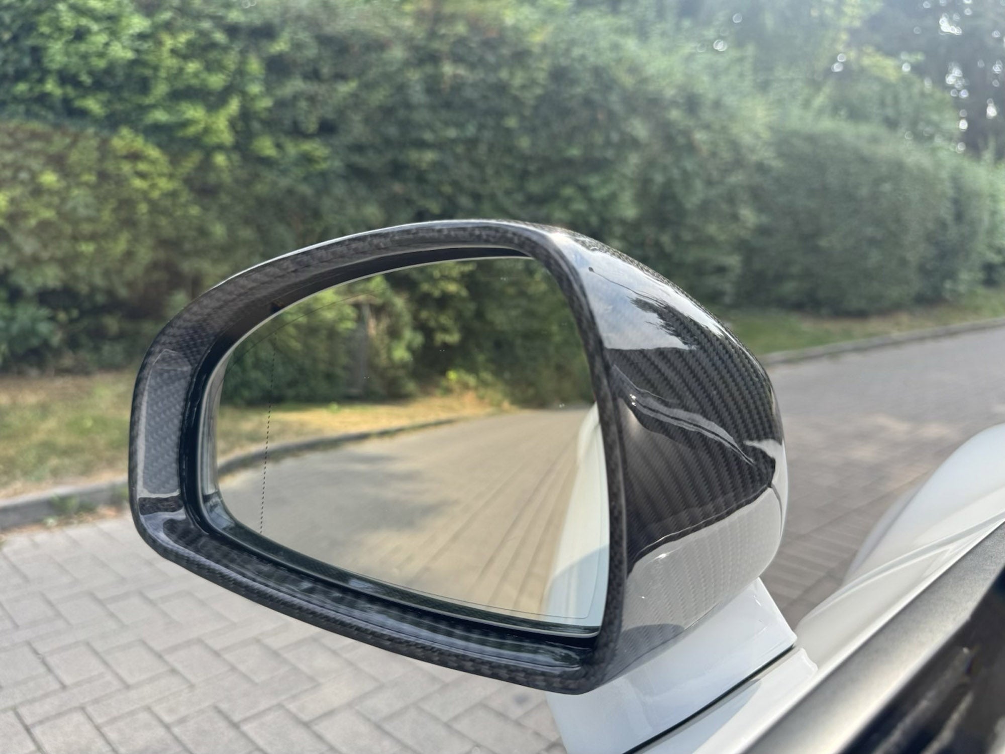 Carbon Fiber Spiegelkappen Außenspiegelkappen für AUDI TT 8J RS R8 42 2006-2014 od21