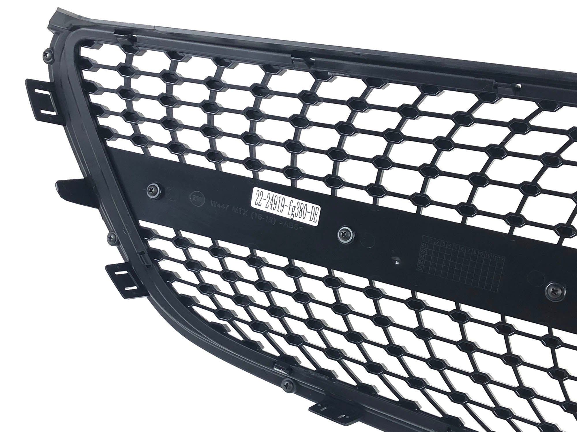 Silber Diamant Front Grill Kühlergrill für Mercedes Benz V Klasse W447 2014 2015 2016 2017 2018 2019
