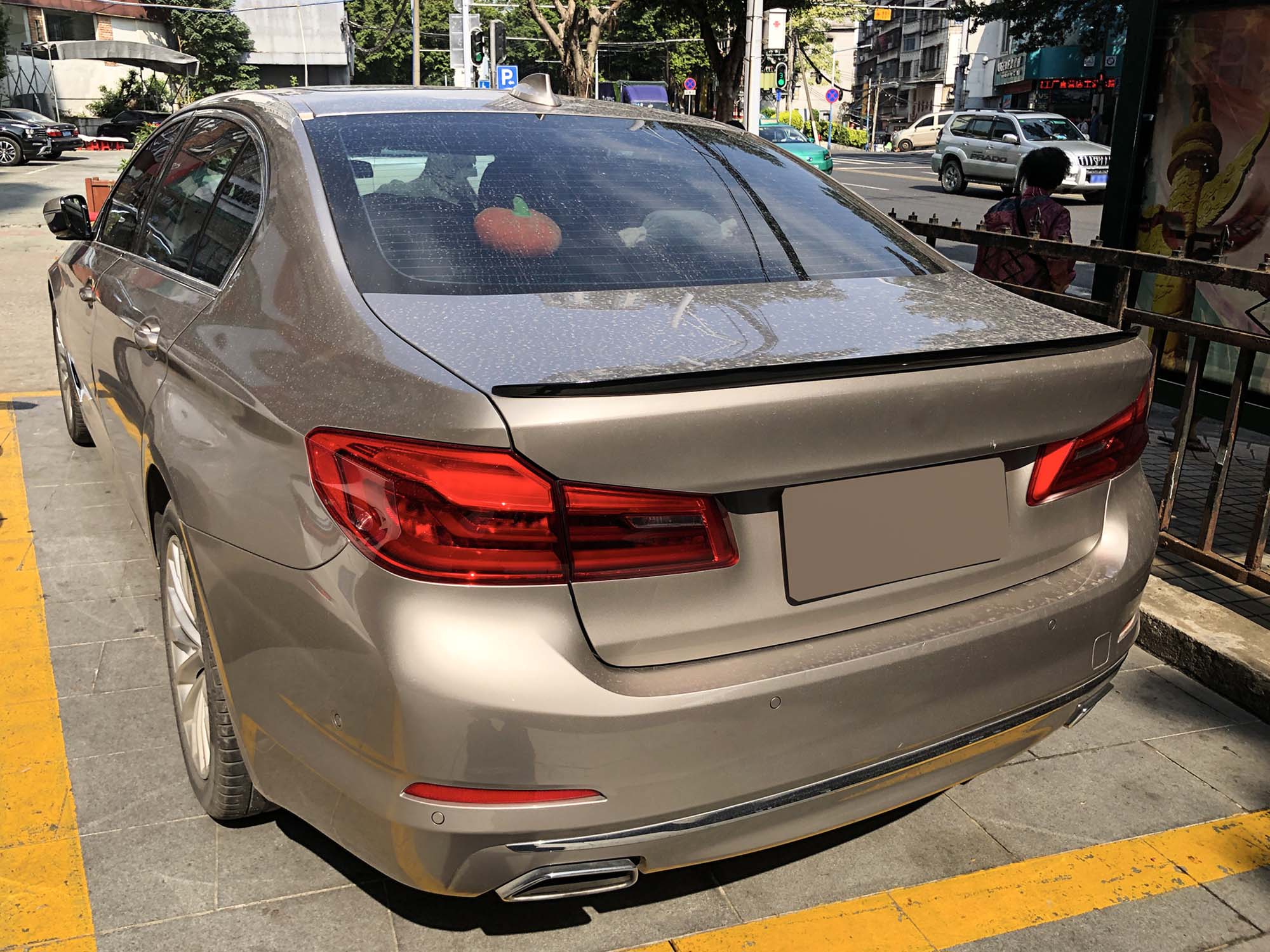 Heckspoiler Dachspoiler Spoilerlippe Schwarz Passend für 5er G30 Limo M5 F90 518d 520d 525d 520i 2016-2022 sp18