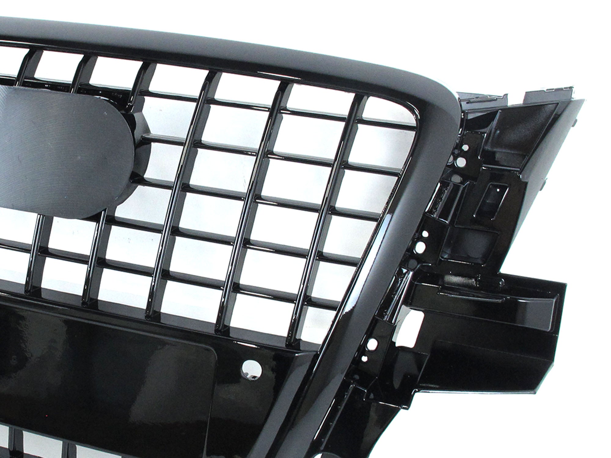 Frontgrill Kühlergrill Grill Schwarz Glänzend für Audi Q5 8R 2008-2012 VFL