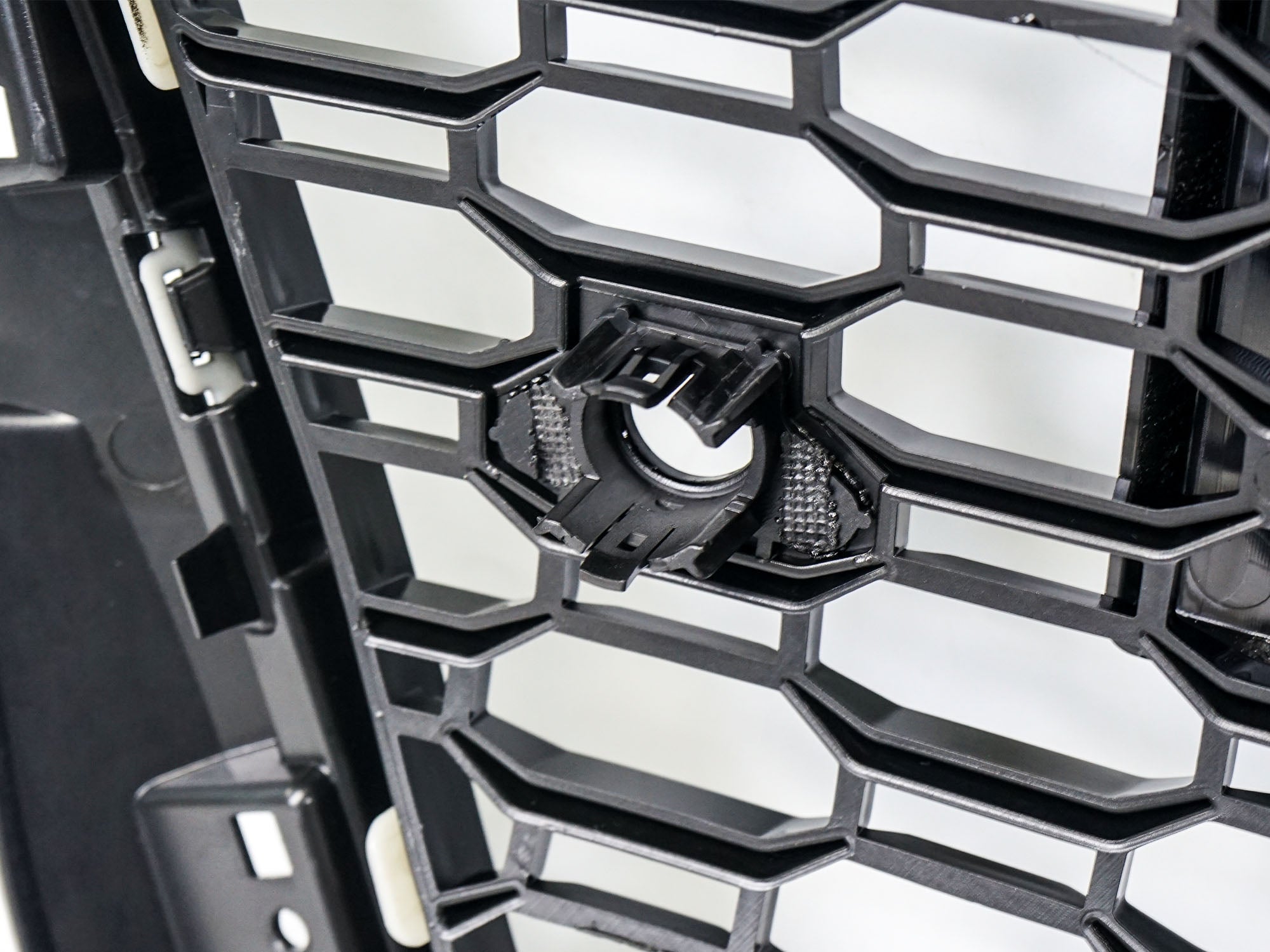Sport Grill Wabengrill Kühlergrill Schwarz für AUDI A3 S3 8V S Line Facelift 2016-2020 NON ACC fg164
