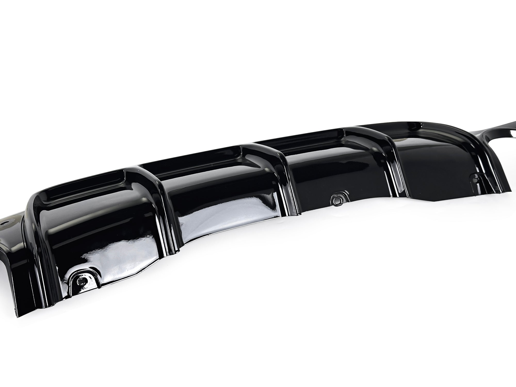 Diffusor Heckdiffusor Schwarz Glanz für BMW 4er F32 F33 F36 M Paket 13-20 OHNE ABE