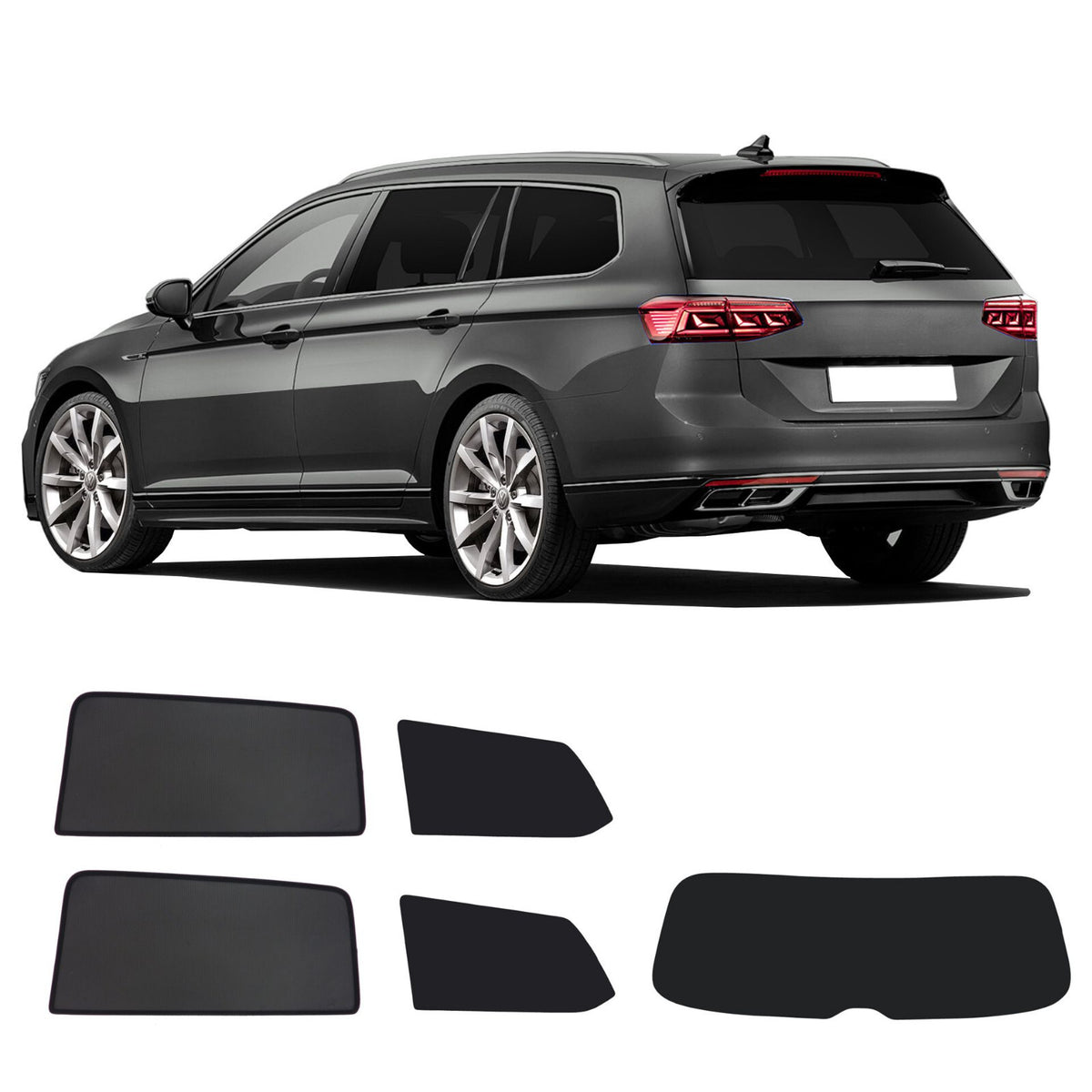 Sonnenschutz für VW Passat Variant B8 Kombi 2014 - 2023