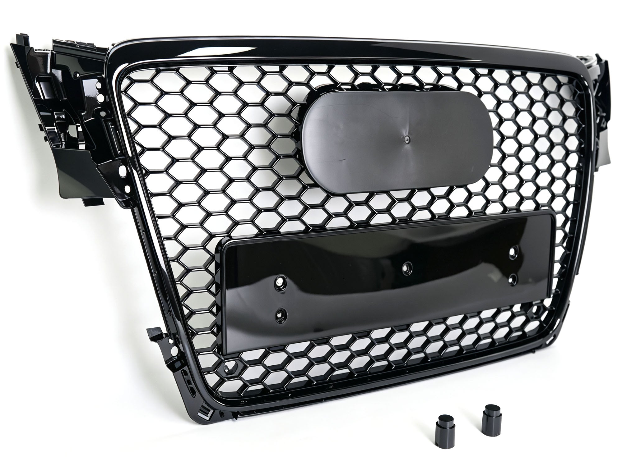 Kühlergrill Wabengrill Frontgrill Schwarz für AUDI A4 B8 8K S-Line S4 2007-2011 fg88
