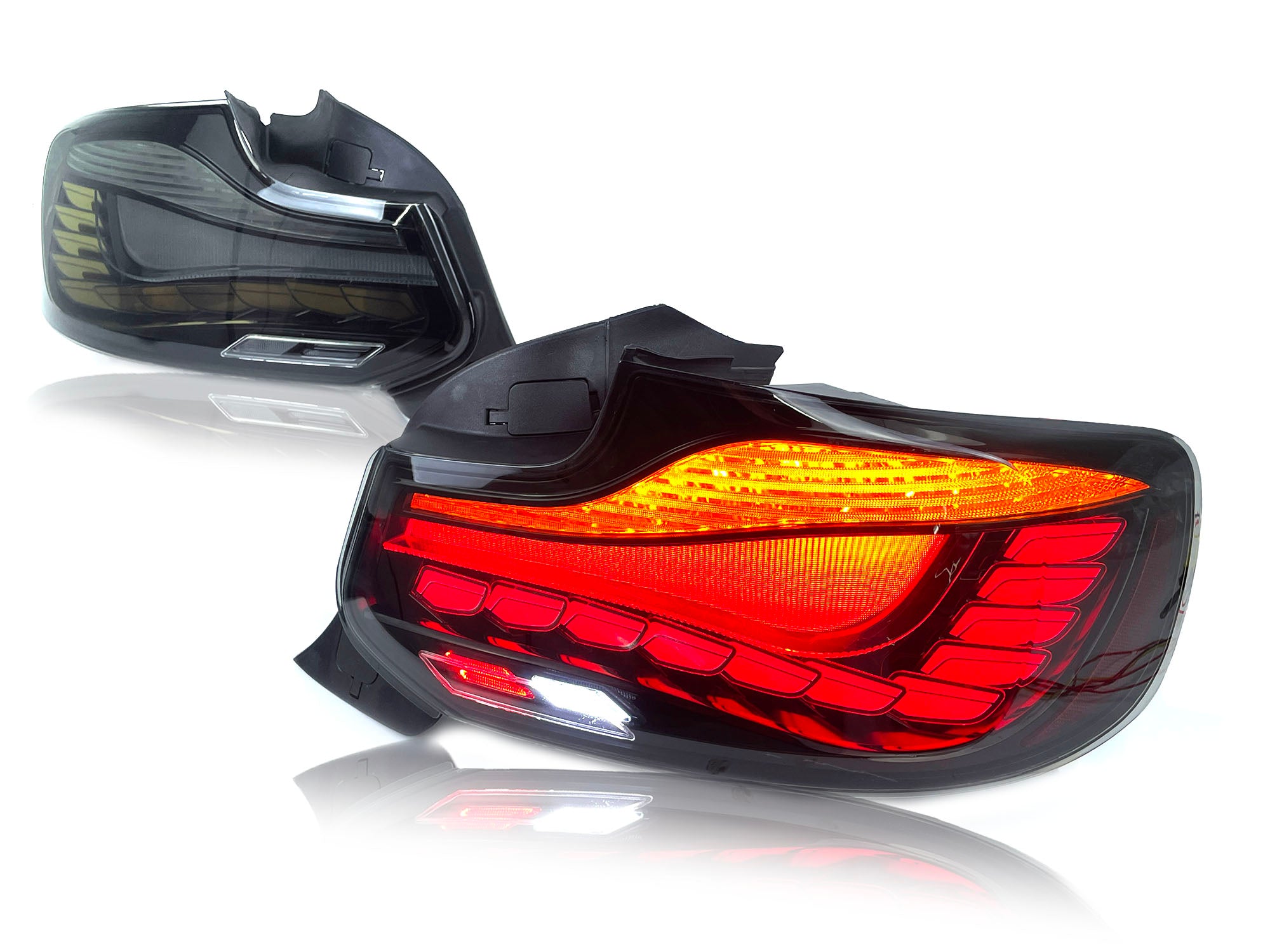 NEU Rot Rauch OLED Rückleuchten Rücklicht Passend für 2er F22 F23 M2 F87 230i 228i Sequentiellem