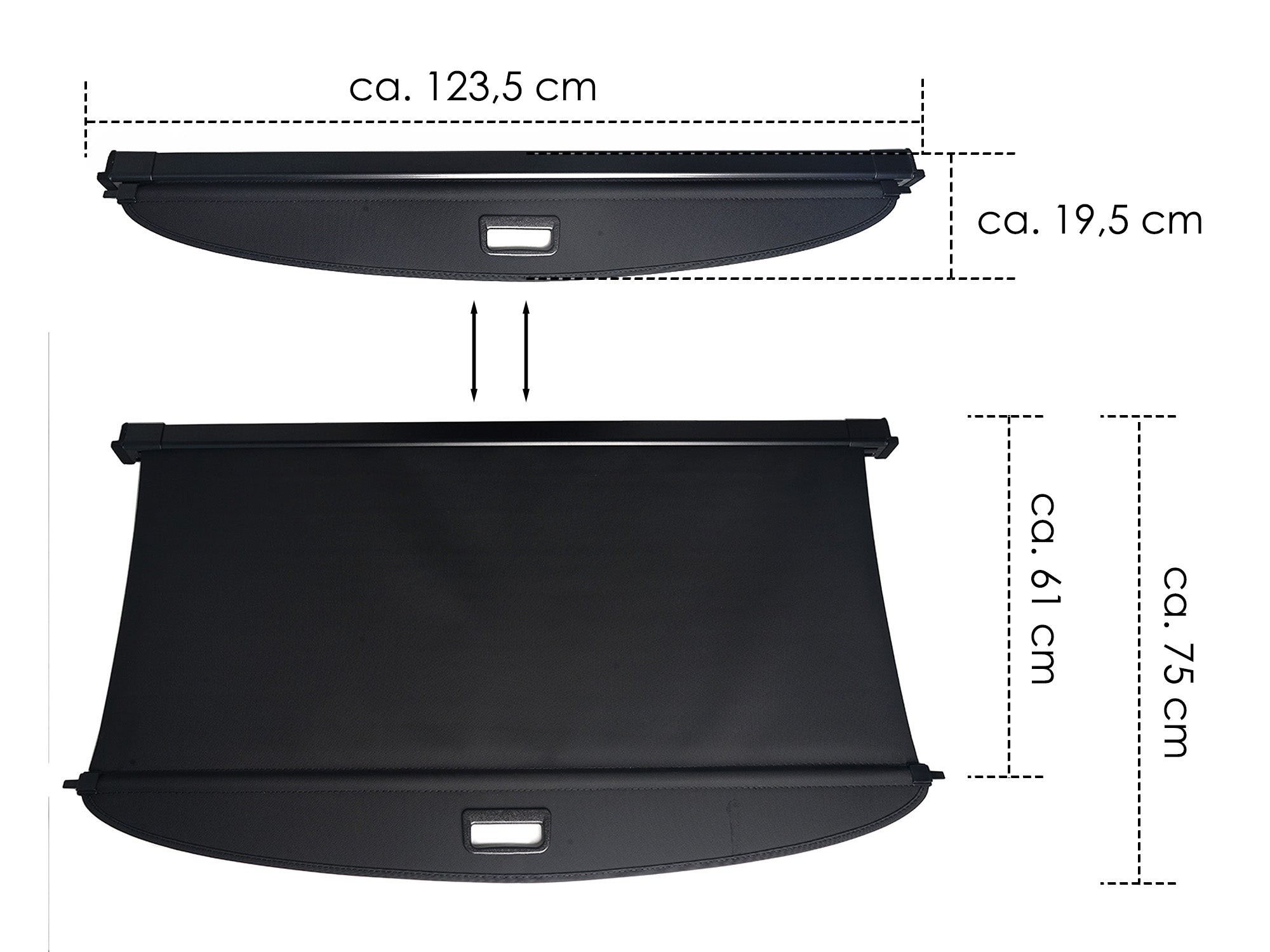 NEU Für BMW X3 G01 2017+ Laderaumabdeckung Abdeckrollo Kofferraum Rollo