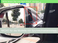 Spiegelkappen Außenspiegel Gehäuse Aluminium für Audi Q5 8R Q7 4L 2008-2015