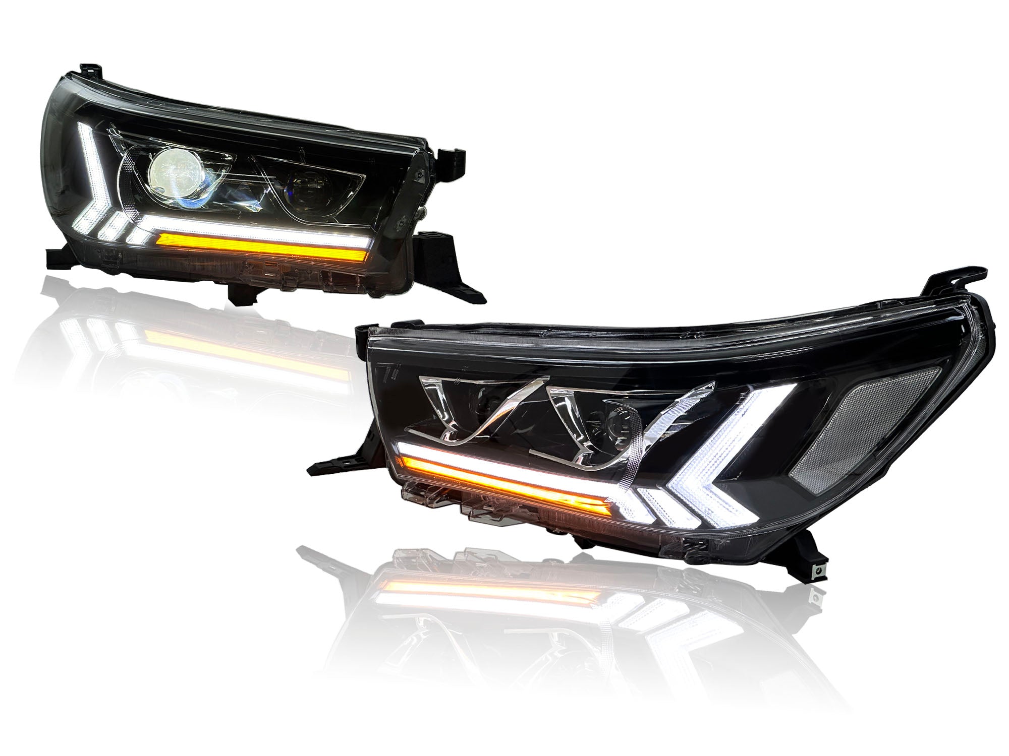 LED Frontscheinwerfer Scheinwerfer Für Toyota Hilux Revo 2015-2020