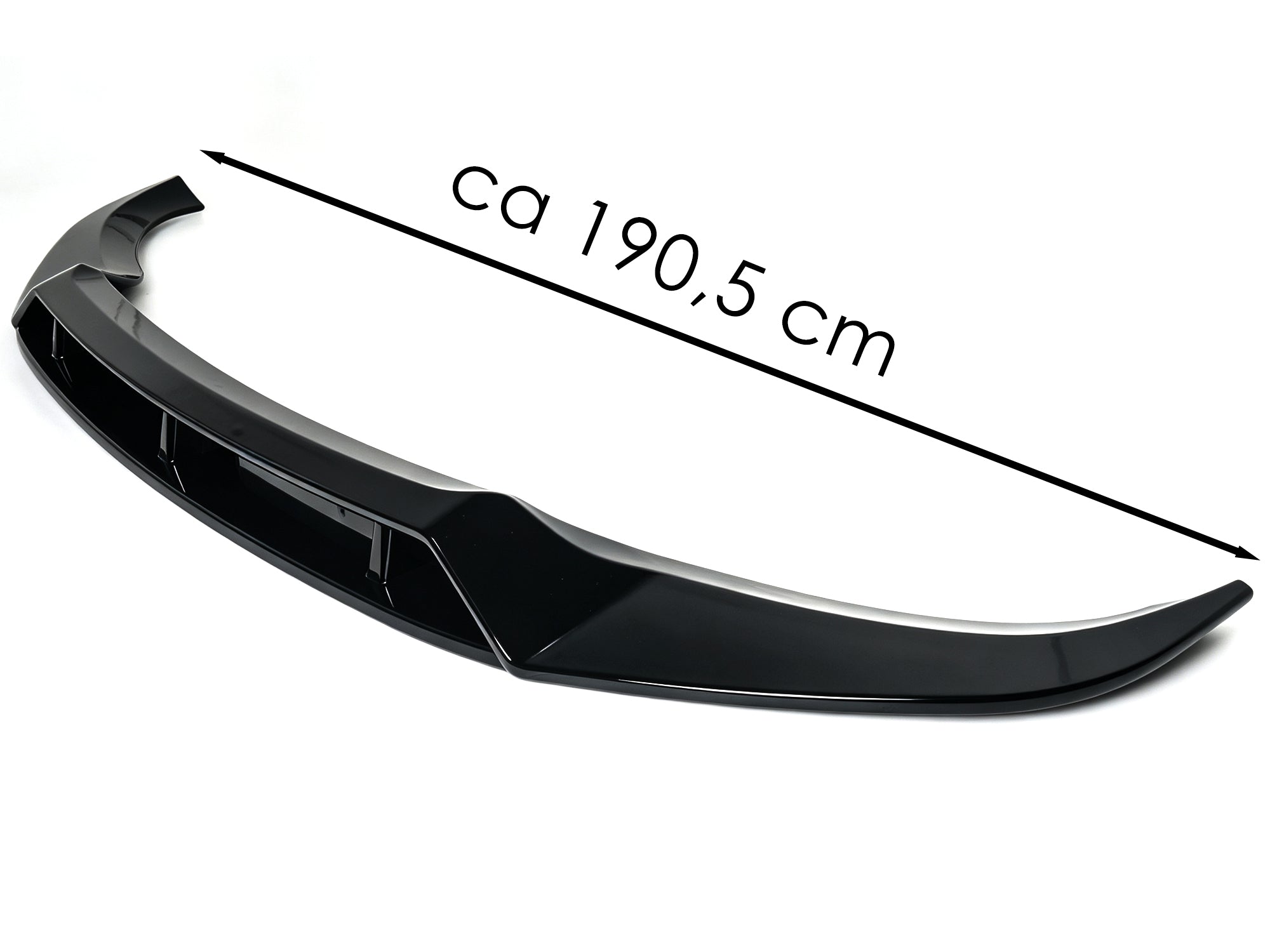 Schwarz Stoßstange Spoiler Lippe Frontspoiler für BMW X6 G06 M Paket 19-25