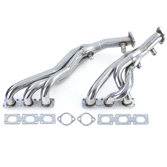 NEU Edelstahl Fächerkrümmer Auspuff Passend für 3er E46 320i 323i 328i 1998-2001 M52 Motor