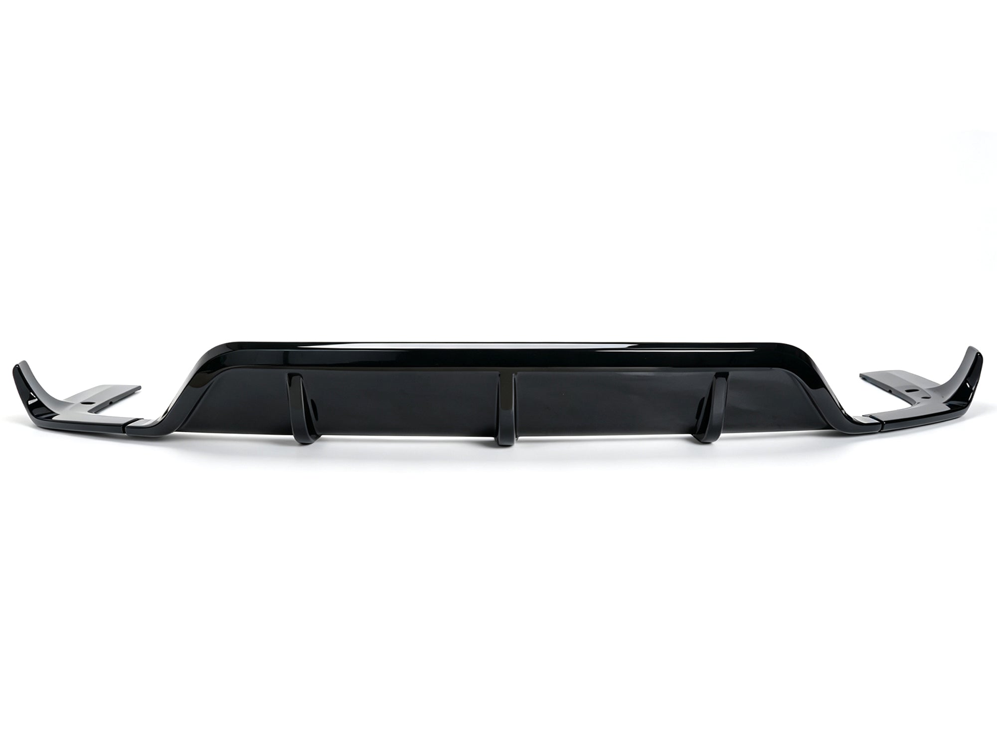 3-teilig Diffusor Heckdiffusor Schwarz Glanz für BMW X6 G06 M Paket 2019+ OHNE ABE