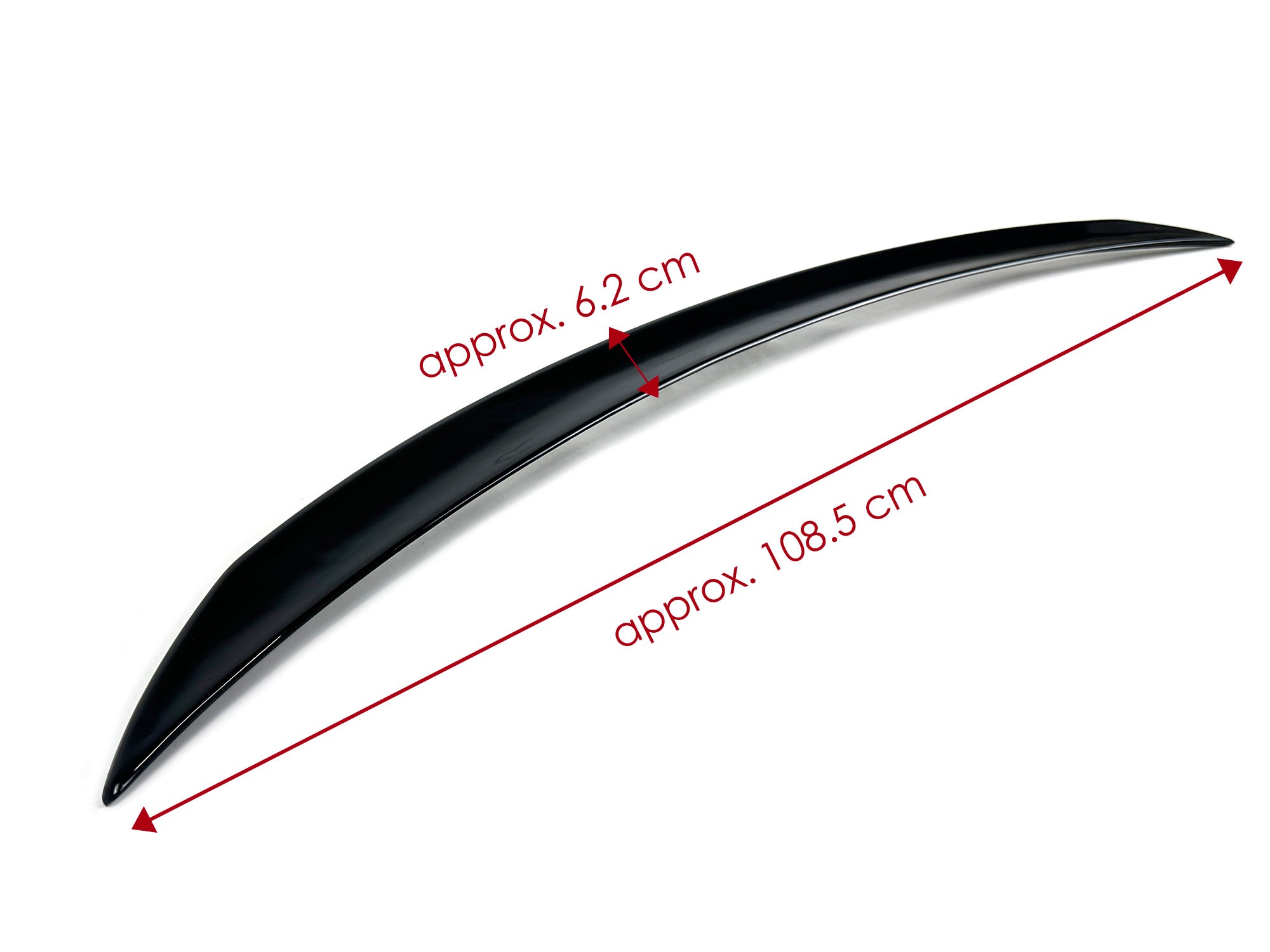 Heckspoiler Schwarz Glanz Spoiler Heckflügel für Mercedes Benz CLA C118 CLA180 CLA220 2019+