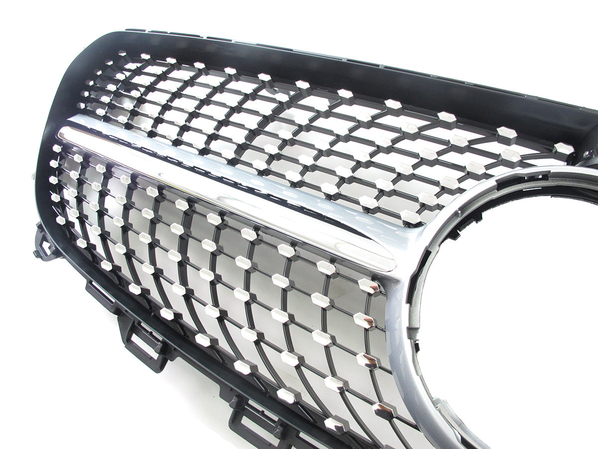 Kühlergrill Frontgrill Diamant Silber für Mercedes E-Klasse W213 S213 A238 C238 VFL 2016-2020 pz130