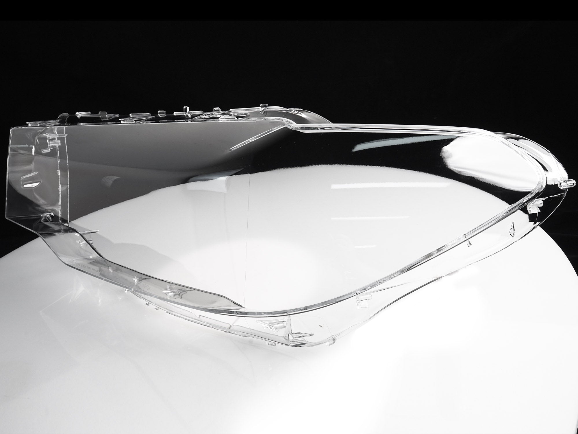 Paar Klar Scheinwerferabdeckungen Glas Streuscheibe für BMW 5er G30 G31 2016-2020