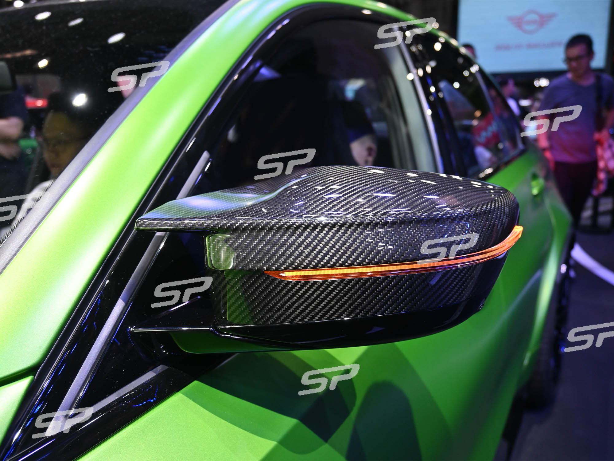 Spiegelkappen Außenspiegelkappen 100% Echt Carbon Fiber Passend für G42 G20 G21 G22 G23 G26 G28 mc153