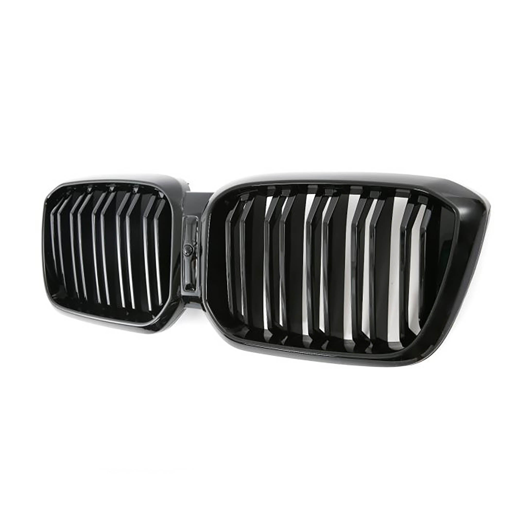 Frontgrill Kühlergrill Nieren Doppelsteg Grill Schwarz Passend für X3 G01 X4 G02 LCI